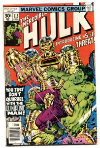 Incredible Hulk #213 - 1977 - Marvel - VG+ - comic book