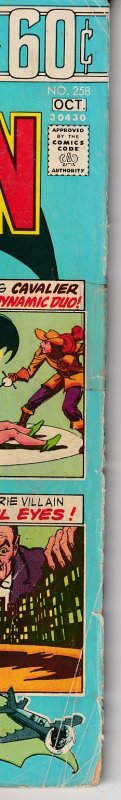 Batman # 258 The Original 100 PGer