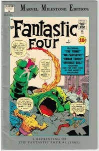 Marvel Milestone Fantastic Four #1 (1991) - 7.5 VF- *Reprint 1st App FF*