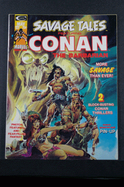 Savage Tales #4 May 1974 Conan VF