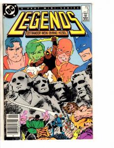 Legends # 3 NM- DC Comic Book 1st Modern Suicide Squad Appearance Deadshot JG1