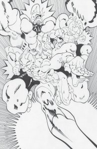 Ultramega By James Harron #1 2021 Moore Raw 1:5 Image Comics EB112