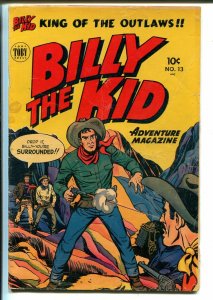 Billy The Kid Adventures #13 1952-Toby-western stories-Phantom Stagecoach-VG