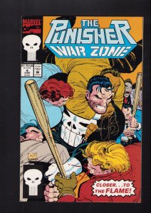Punisher: War Zone #4 - SIGNED BY JOHN ROMITA JR! (9.0) 1992