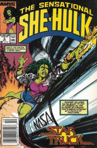 Sensational She-Hulk, The #6 (Newsstand) FN ; Marvel | John Byrne