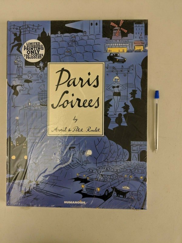 Paris Soirees Hardcover Oversized 2012 Philippe Petit-Roulet Francois Avril 