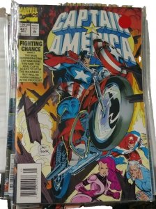 Captain America  #427 1994 marvel  fighting chance  super patriot NEWSTAND VAR