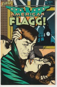 American Flagg # 24  Howard Chaykin's Plexis Ranger !