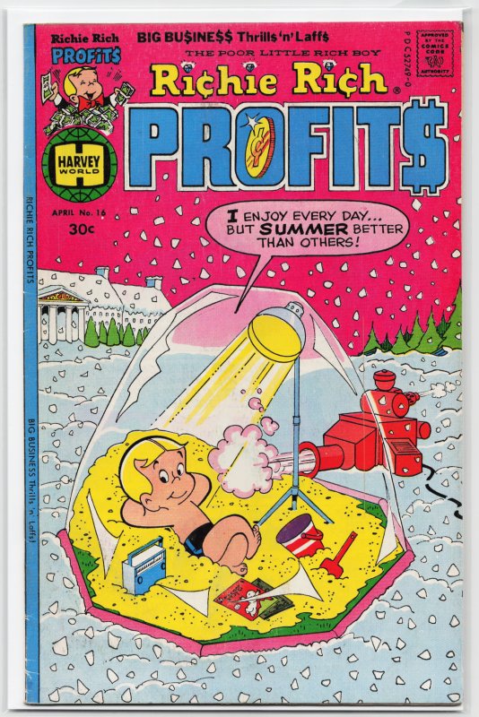 Richie Rich Profits #16 (1977) Richie Rich