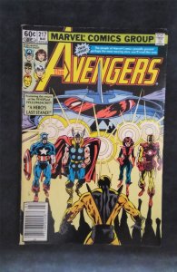 The Avengers #217 1982 marvel Comic Book