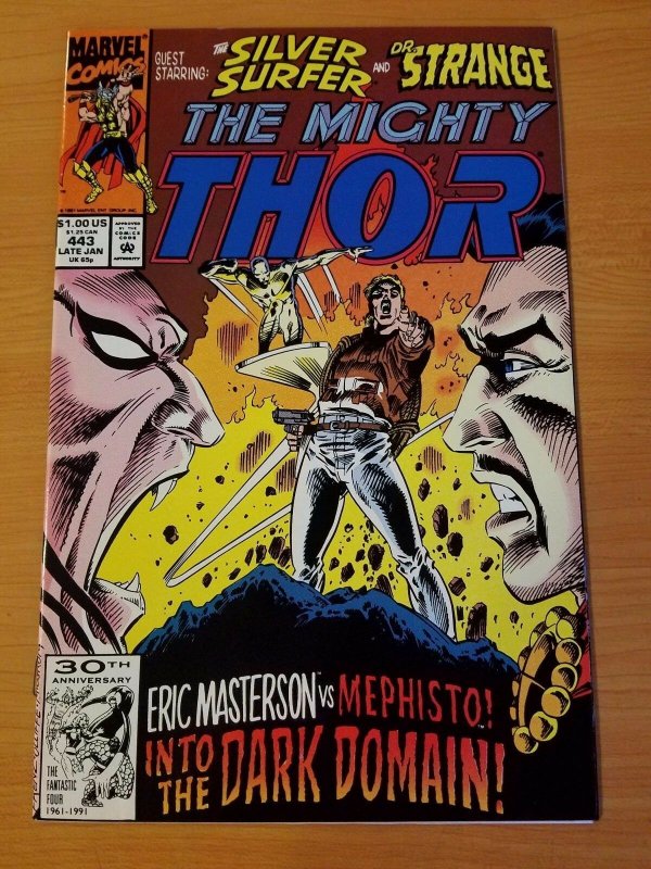 The Mighty Thor #443 Direct Market Edition ~ NEAR MINT NM ~ 1992 Marvel Comics