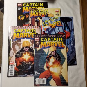 Captain Marvel 1-5 Near Mint Cover by Amanda Conner