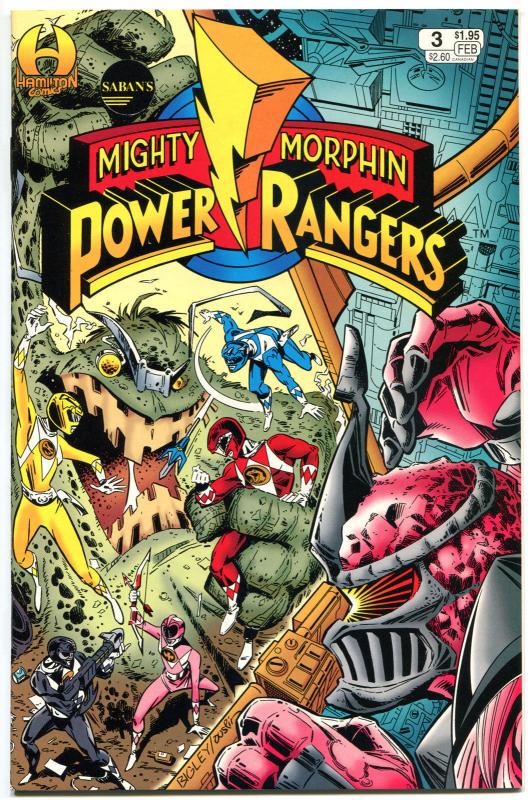 POWER RANGERS #3, NM, Martial arts, monsters, TV hit, more Kids items in store