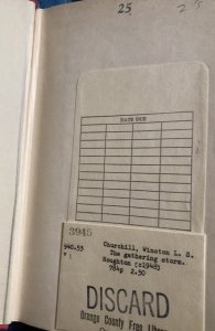 The gathering storm, Churchill, 1948,Ex-library