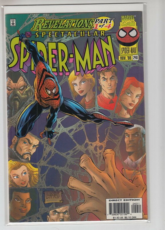 SPECTACULAR SPIDER-MAN (1976 MARVEL) #240 VF/NM A40021