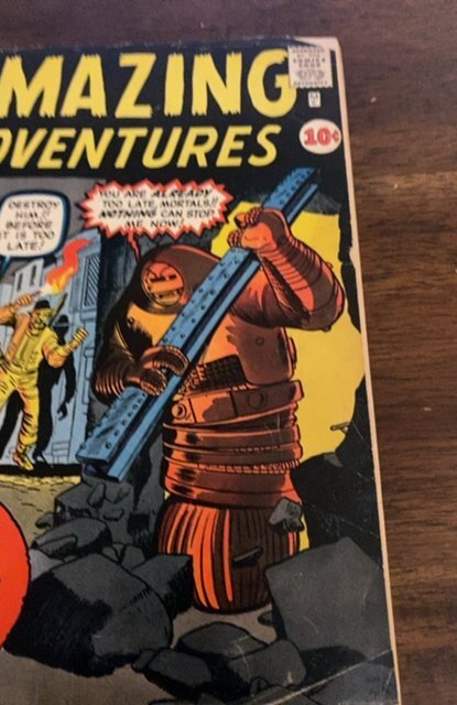 Amazing Adventures #4 (1961)I am X monster classic horror