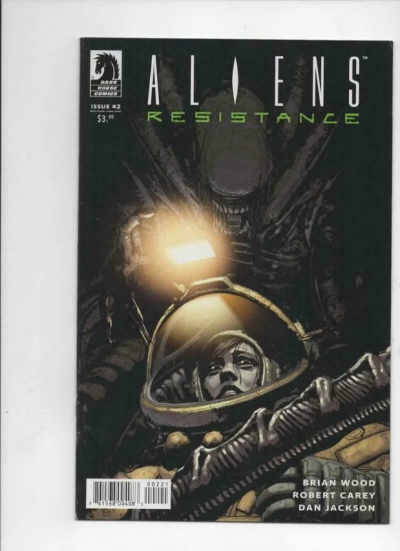 ALIENS Resistance #2, VF/NM, Brian Wood, 2019, more Horror in store