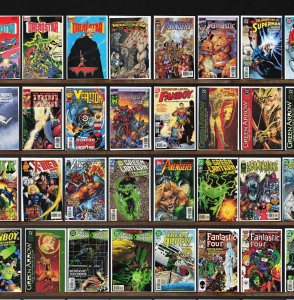 Huge Lot 150+ Comics with Green Lantern, Elfquest, Fantastic Four & More!
