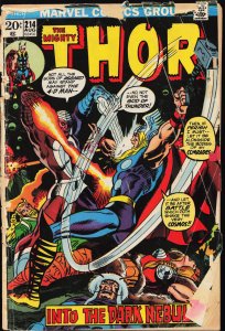 Thor #214 (1973) Thor