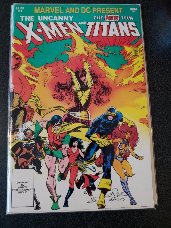 Uncanny X-Men and The New Teen Titans # 1 (Marvel/DC, 1982) One Shot Crossover