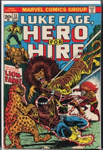 Hero for Hire #13 (1973) Luke Cage