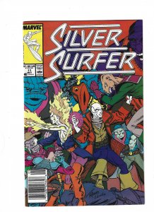 Silver Surfer #11 Newsstand Edition (1988)