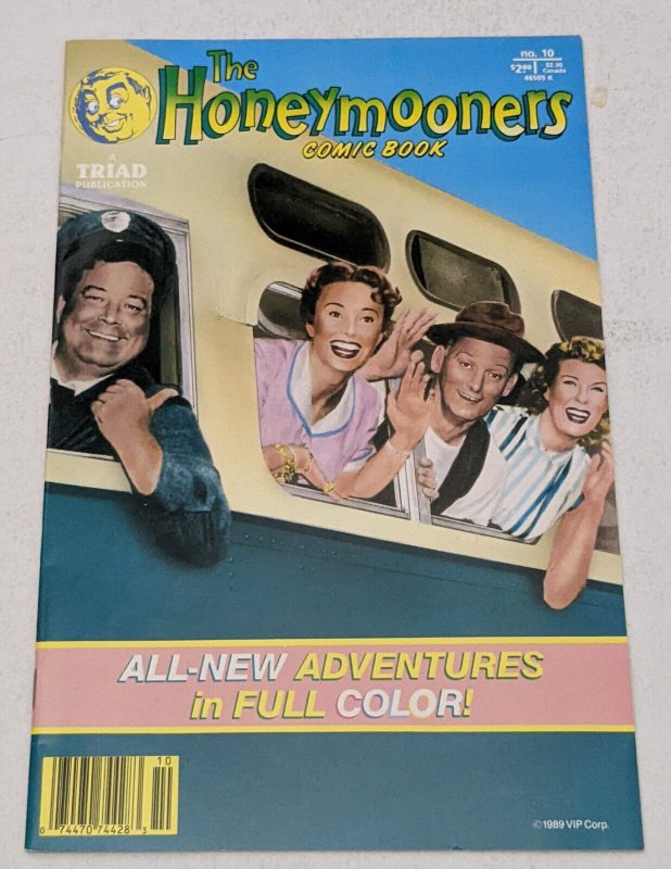 Honeymooners Comic Book #10 (Apr 1989, Triad) VF 8.0 