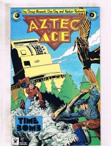 Lot of 10 Aztec Ace Eclipse Comic Books # 1 2 3 4 5 6 7 8 9 10 WT6