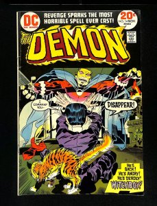 Demon #14 Spirit from the Night! Witchboy! Jack Kirby! Mike Royer!