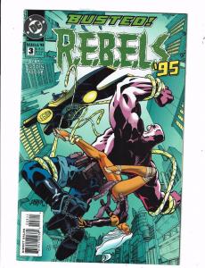 Lot of 6 REBELS '94 DC Comic Books #0 1 2 3 4 10 BH46