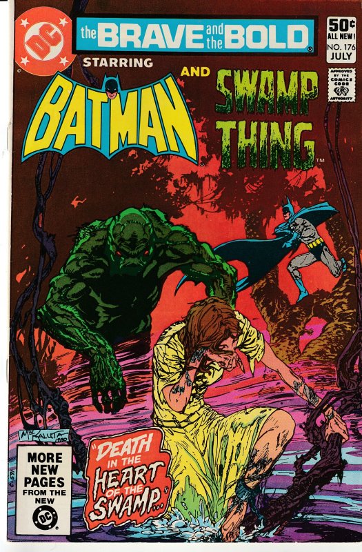 Brave and The Bold(vol. 1) #  176 Batman and Swamp Thing