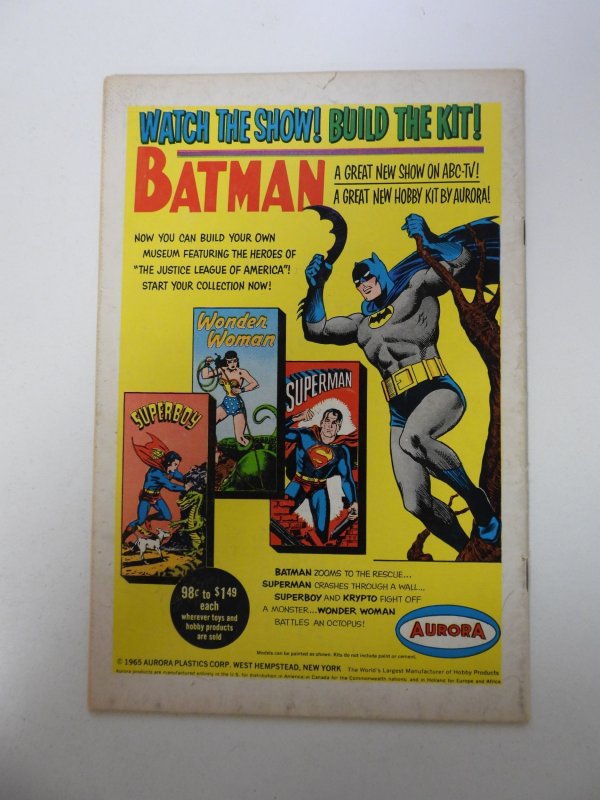 Superman #186 (1966) VG/FN condition