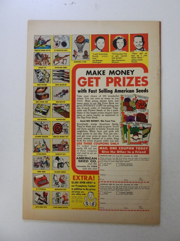 Our Fighting Forces #112 (1968) FN+ condition stains back cover