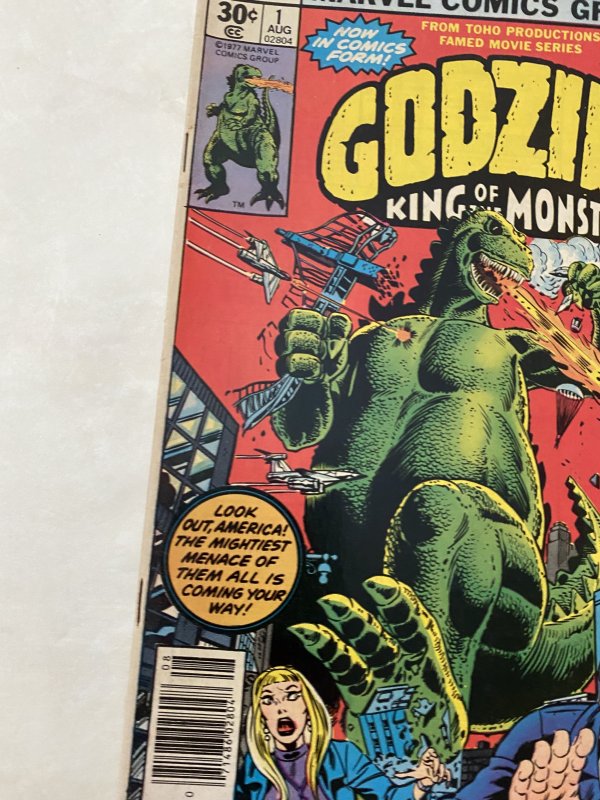 Marvel Comics GODZILLA #1 KING OF THE MONSTERS, 1977