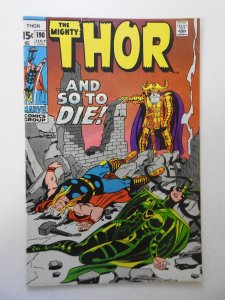 Thor #190 (1971) VG- Condition cover and 1st 2 wraps detached top staple