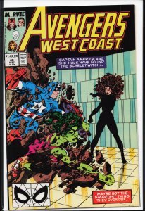 Avengers West Coast #48 (1989) West Coast Avengers / Avengers West Coast