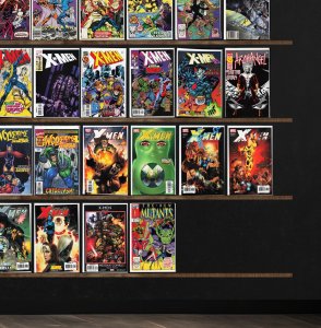 Huge Lot 150+ Comics with X-Men, The Defenders, The New Mutants & More!