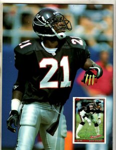 Beckett Football Card #28 Legends Sports Ballstreet #1 News TPB Magazines J342