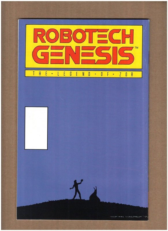 Robotech: Genesis The Legend of Zor #1 Eternity Manga 1992 w/Cards NM- 9.2