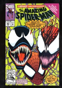 Amazing Spider-Man #363 VF+ 8.5 3rd Carnage! Marvel Comics Spiderman