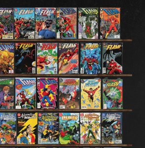Huge Lot 150+ Comics with The Flash, The Spectre, Infinity, Inc. & More!