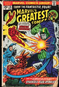 Marvel's Greatest Comics #58 (1975) Fantastic Four