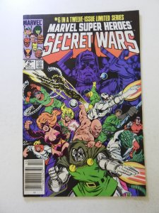 Marvel Super Heroes Secret Wars #6 (1984) VF- condition
