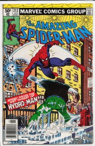 The Amazing Spider-Man #212 Newsstand Edition (1980) Spider-Man [Key Issue]
