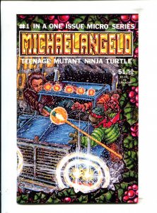 Michaelangelo #1 - Kevin Eastman Wraparound Cover (9.0/9.2) 1985