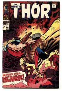 THOR #157-1968-JACK KIRBY-MARVEL-SILVER AGE FN+