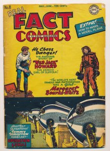 Real Fact Comics (1946) #8 VG Tommy Tomorrow story, Hitler story