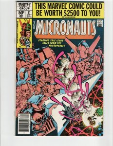Micronauts #21 (1980)