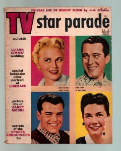 MAG: TV Star Parade-Perry Como-LuAnn Simms-Julius La Rosa-Joan Caulfield-10/1954