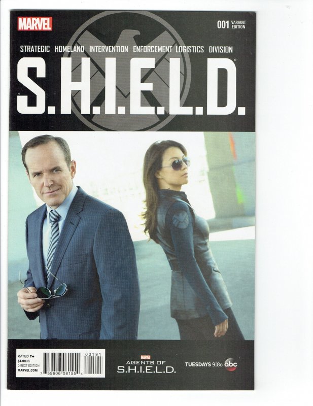 S.H.I.E.L.D. #1 VF Marvel's Agents of S.H.I.E.L.D. Photo Variant (2015)